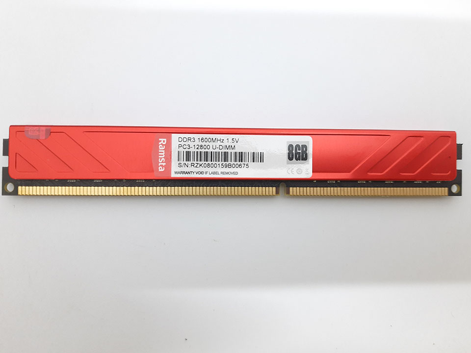 Ramsta RAM 8GB DDR3 1600MHz Ashik Computer